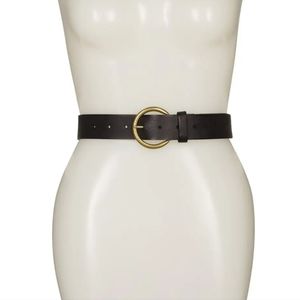 Fry 100% genuine leather black belt